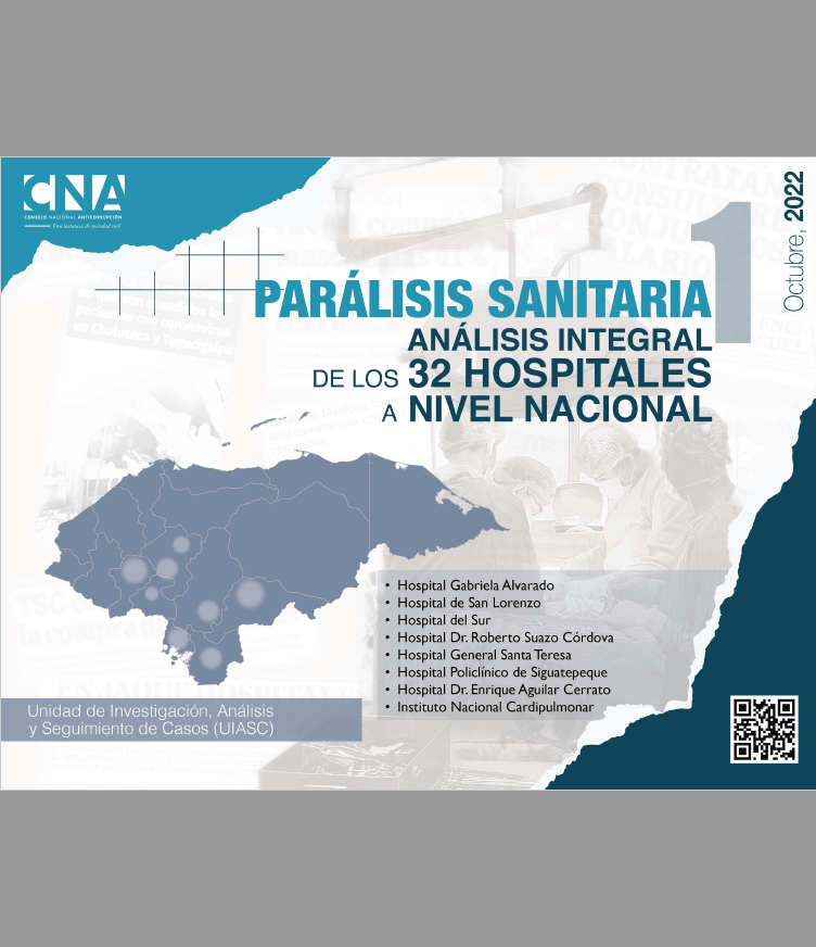 Parálisis sanitaria. Anpalisis Integral de kis 32 hospitales a nivel nacional