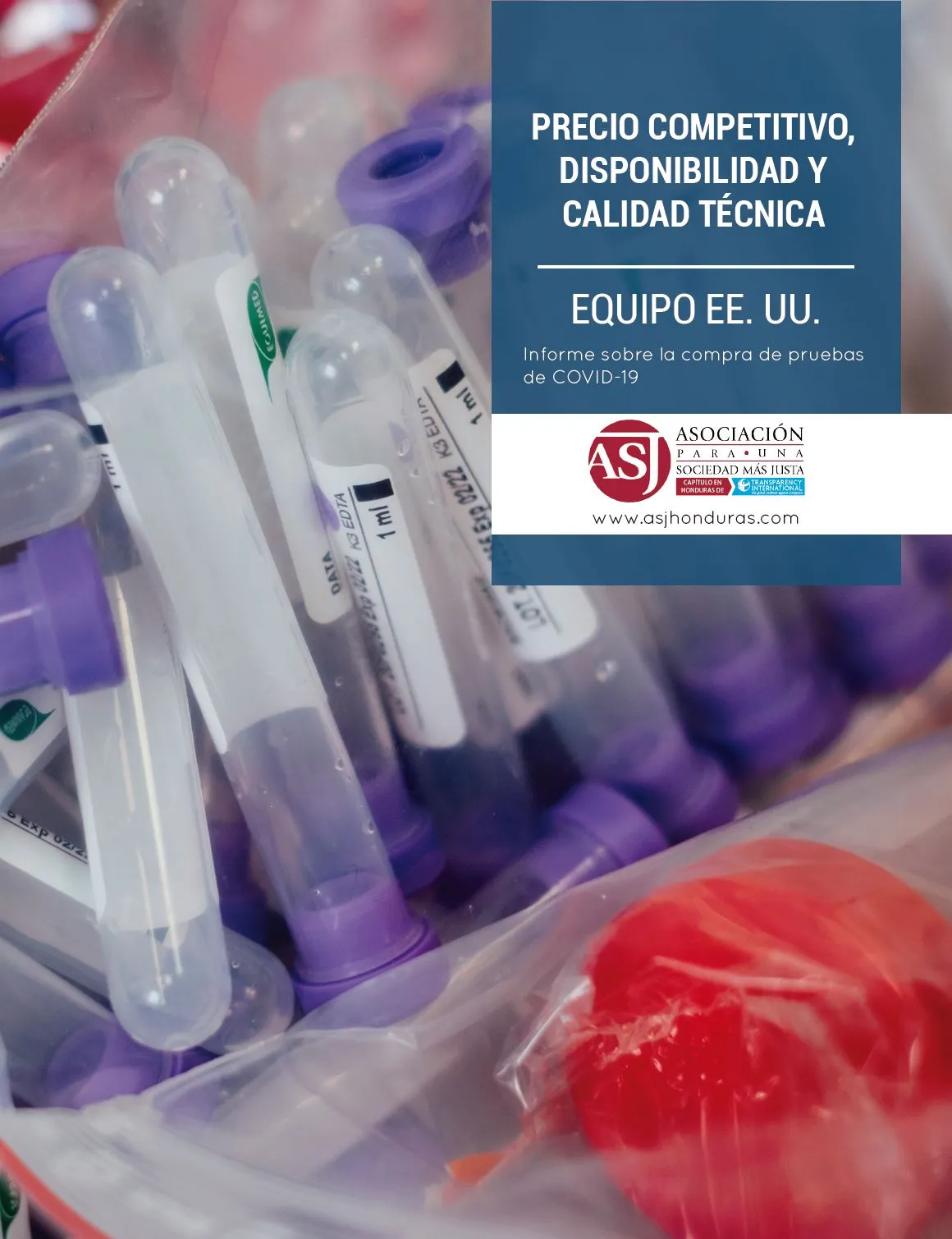 Precio Competitivo, Disponibilidad y Calidad Técnica: Equipo EE.UU: Análisis de precios, calidad y disponibilidad en EE.UU., para la compra de 250 mil kits de pruebas COVID-19