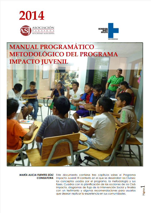 Manual Programático Metodológico del Programa Impacto Juvenil