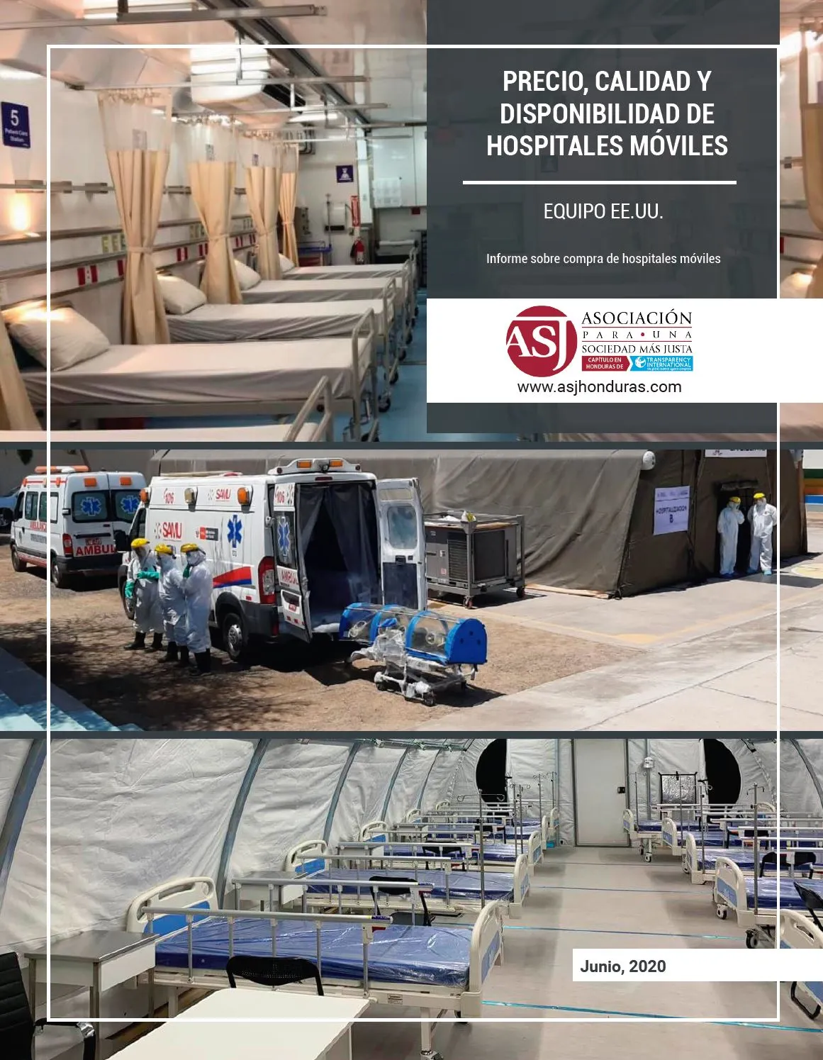 Equipo EE. UU. – Análisis de precio, calidad y disponibilidad para la compra de Hospitales móviles en EE.UU.