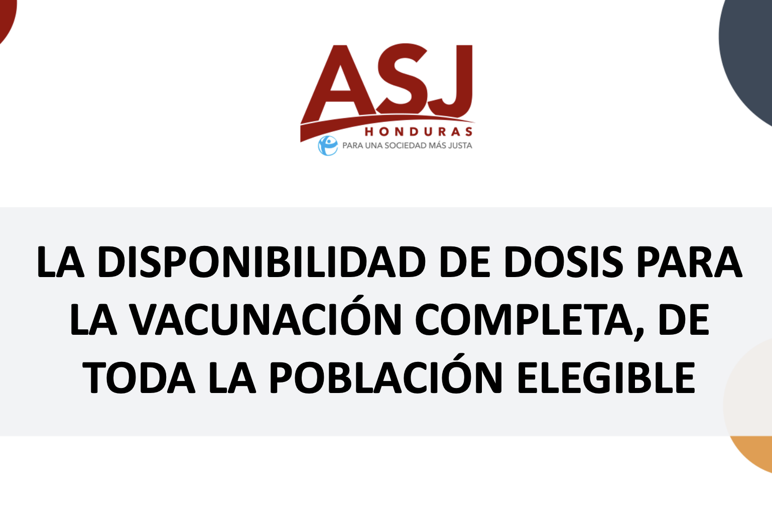 Avances, Retos Y Desafíos En El Proceso De Vacunación