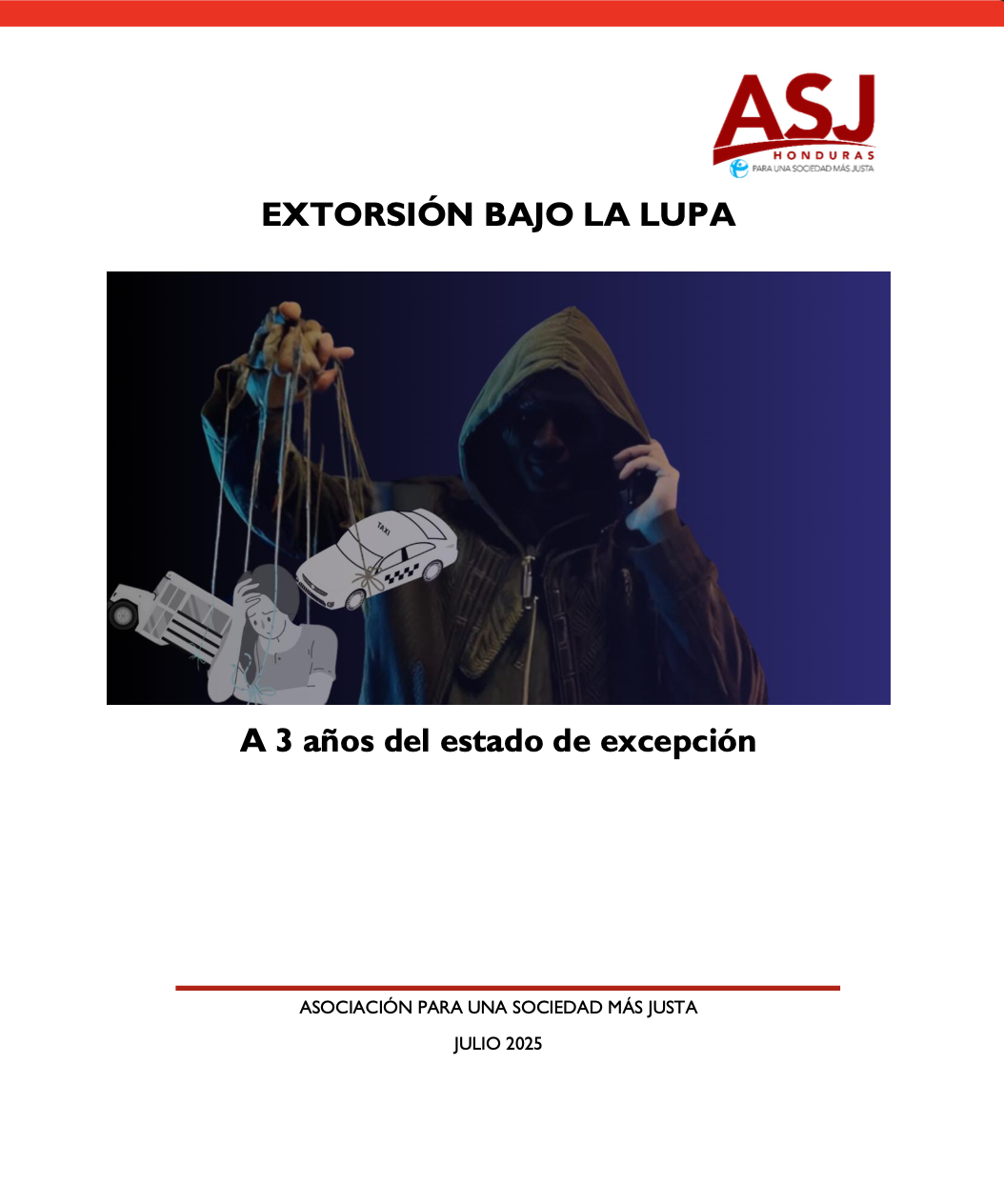 Boletín: Extorsión bajo la lupa (julio 2025)
